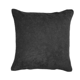 Poszewka frotte 40x40 czarna 044 gruba 200g/m2 KARO