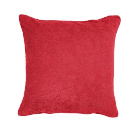 Poszewka frotte 40x40 czerwona 024 gruba 200g/m2 KARO