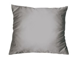 Poszewka satynowa 40x40 szara jednobarwna Greno