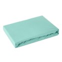 Prześcieradło jersey z gumką 140x200 miętowe na wysoki materac 30 cm 125 g/m2 Prześcieradło jersey z gumką 140x200 miętowe na wysoki materac 30 cm 125 g/m2