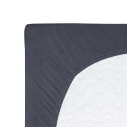 Prześcieradło jersey z gumką 60x120 antracytowe 041 Constance KARO