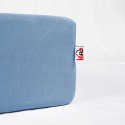 Prześcieradło jersey z gumką 70x140 niebieskie 009 Constance KARO Prześcieradło jersey z gumką 70x140 niebieskie 009 Constance KARO