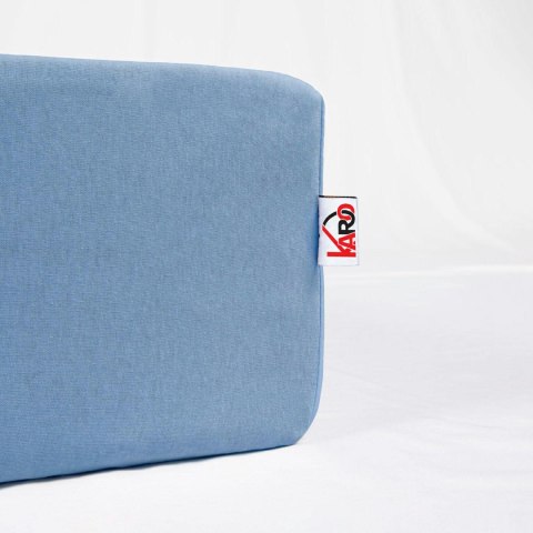 Prześcieradło jersey z gumką 70x140 niebieskie 009 Constance KARO Prześcieradło jersey z gumką 70x140 niebieskie 009 Constance KARO