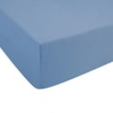 Prześcieradło jersey z gumką 70x140 niebieskie 009 Constance KARO Prześcieradło jersey z gumką 70x140 niebieskie 009 Constance KARO