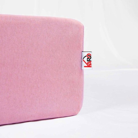Prześcieradło jersey z gumką 70x140 różowe jasne 005 Constance KARO Prześcieradło jersey z gumką 70x140 różowe jasne 005 Constance KARO