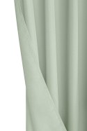 Zasłona gotowa 140x175 szałwiowa na taśmie Viva do salonu Zasłona gotowa 140x175 szałwiowa na taśmie Viva do salonu