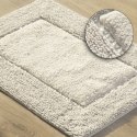 Dywanik 60x90 Chic kremowy z bawełny zdobiony kryształkami w stylu glamour Eurofirany Dywanik 60x90 Chic kremowy z bawełny zdobiony kryształkami w stylu glamour Eurofirany