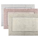 Dywanik 60x90 Chic kremowy z bawełny zdobiony kryształkami w stylu glamour Eurofirany Dywanik 60x90 Chic kremowy z bawełny zdobiony kryształkami w stylu glamour Eurofirany