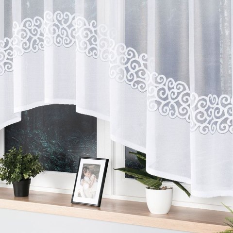 Firana 350x155 Daniela biała żakardowa gotowa 017788/FBL/001/350155/1 Firana 350x155 Daniela biała żakardowa gotowa 017788/FBL/001/350155/1