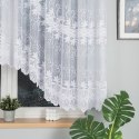 JOWITA Firanka żakardowa gotowa ze wzorem pasowym, szerokość 400 x wysokość 150cm, kolor 001 biały 018960/FBL/001/400150/1 JOWITA Firanka żakardowa gotowa ze wzorem pasowym, szerokość 400 x wysokość 150cm, kolor 001 biały 018960/FBL/001/400150/1