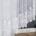 JOWITA Firanka żakardowa gotowa ze wzorem pasowym, szerokość 400 x wysokość 150cm, kolor 001 biały 018960/FBL/001/400150/1 JOWITA Firanka żakardowa gotowa ze wzorem pasowym, szerokość 400 x wysokość 150cm, kolor 001 biały 018960/FBL/001/400150/1