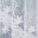 JOWITA Firanka żakardowa gotowa ze wzorem pasowym, szerokość 400 x wysokość 150cm, kolor 001 biały 018960/FBL/001/400150/1 JOWITA Firanka żakardowa gotowa ze wzorem pasowym, szerokość 400 x wysokość 150cm, kolor 001 biały 018960/FBL/001/400150/1