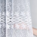 JOWITA Firanka żakardowa gotowa ze wzorem pasowym, szerokość 400 x wysokość 150cm, kolor 001 biały 018960/FBL/001/400150/1 JOWITA Firanka żakardowa gotowa ze wzorem pasowym, szerokość 400 x wysokość 150cm, kolor 001 biały 018960/FBL/001/400150/1