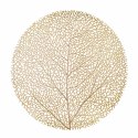 Podkładka na stół 38 Leaf złota dekoracyjna pod talerze Podkładka na stół 38 Leaf złota dekoracyjna pod talerze