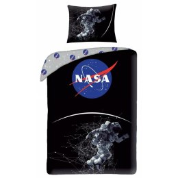 Pościel bawełniana 140x200 Nasa kosmos 4268 kosmonauta poszewka 70x90 astronauta gwiazdozbiór planety gwiazdy młodzieżowa w wore