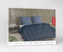 Pościel bawełniana 140x200 granatowa niebieska ciemna złota geometria 5244 A Bawełna 48 Pościel bawełniana 140x200 granatowa niebieska ciemna złota geometria 5244 A Bawełna 48
