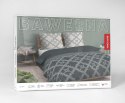 Pościel bawełniana 160x200 grafitowa kremowa zielona ciemna geometria 5251 A Bawełna 48 Pościel bawełniana 160x200 grafitowa kremowa zielona ciemna geometria 5251 A Bawełna 48