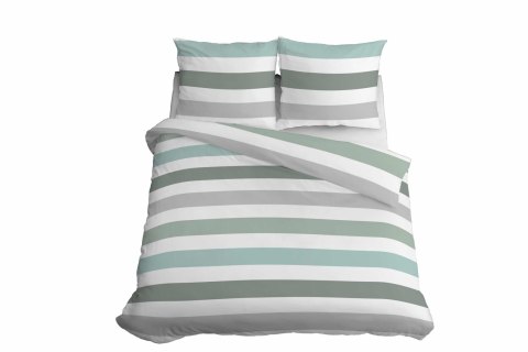 Pościel satynowa 220x200 biała szara zielona pasy 5053B Home Satin 27 Pościel satynowa 220x200 biała szara zielona pasy 5053B Home Satin 27