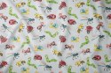 Poszewka bawełniana 40x40 biedronki dziecięca zapinana na suwak 3694 D KARO Kraina Snów Poszewka bawełniana 40x40 biedronki dziecięca zapinana na suwak 3694 D KARO Kraina Snów