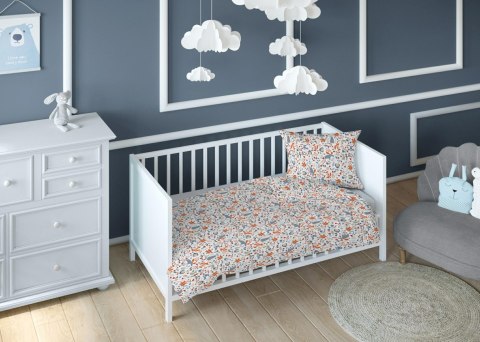 Poszewka bawełniana 70x80 zwierzęta dziecięca zapinana na suwak 3697 C KARO Kraina Snów Poszewka bawełniana 70x80 zwierzęta dziecięca zapinana na suwak 3697 C KARO Kraina Snów