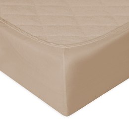 Prześcieradło jersey 90/100x190/200x30 beżowe z gumką na wysoki materac 30 cm Jersey 1