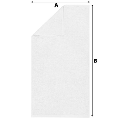Ręcznik Bari 30x30 biały frotte 500 g/m2 Ręcznik Bari 30x30 biały frotte 500 g/m2