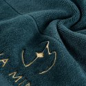 Ręcznik Gaja 70x140 zielony ciemny frotte 550 g/m2 frotte Eva Minge Eurofirany Ręcznik Gaja 70x140 zielony ciemny frotte 550 g/m2 frotte Eva Minge Eurofirany