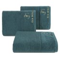 Ręcznik Gaja 70x140 zielony ciemny frotte 550 g/m2 frotte Eva Minge Eurofirany Ręcznik Gaja 70x140 zielony ciemny frotte 550 g/m2 frotte Eva Minge Eurofirany