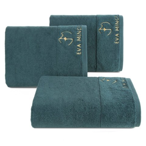 Ręcznik Gaja 70x140 zielony ciemny frotte 550 g/m2 frotte Eva Minge Eurofirany Ręcznik Gaja 70x140 zielony ciemny frotte 550 g/m2 frotte Eva Minge Eurofirany