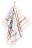 Ścierka kuchenna 50x70 Arizona 8691/1 biała szara pomarańczowa kaktusy bawełniana do naczyń Ścierka kuchenna 50x70 Arizona 8691/1 biała szara pomarańczowa kaktusy bawełniana do naczyń