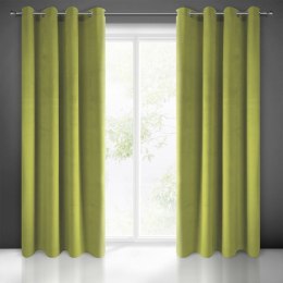 Zasłona 140x250 oliwkowa welurowa gotowa na przelotkach Pierre Cardin 1