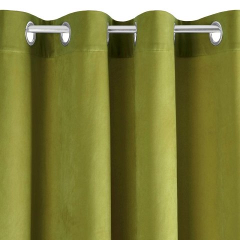 Zasłona 140x250 oliwkowa welurowa gotowa na przelotkach Pierre Cardin 1 Zasłona 140x250 oliwkowa welurowa gotowa na przelotkach Pierre Cardin 1