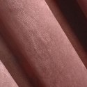 Zasłona 140x270 Melanie różowa ciemna welurowa gotowa na taśmie Eurofirany Zasłona 140x270 Melanie różowa ciemna welurowa gotowa na taśmie Eurofirany