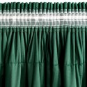 Zasłona gotowa Aura 140x270 zielona ciemna welurowa na taśmie Eurofirany Zasłona gotowa Aura 140x270 zielona ciemna welurowa na taśmie Eurofirany