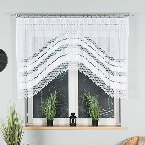 Firana 270x120 Filomena biała żakardowa gotowa 018669/FBL/001/270120/1 Firana 270x120 Filomena biała żakardowa gotowa 018669/FBL/001/270120/1