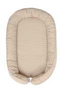 Gniazdko niemowlęce Prestige Muslin 55x80 kremowy materacyk pozycjonujący Gniazdko niemowlęce Prestige Muslin 55x80 kremowy materacyk pozycjonujący
