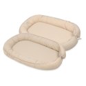 Gniazdko niemowlęce Prestige Muslin 55x80 kremowy materacyk pozycjonujący Gniazdko niemowlęce Prestige Muslin 55x80 kremowy materacyk pozycjonujący