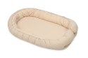 Gniazdko niemowlęce Prestige Muslin 55x80 kremowy materacyk pozycjonujący Gniazdko niemowlęce Prestige Muslin 55x80 kremowy materacyk pozycjonujący