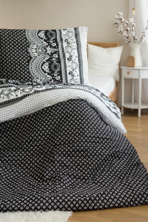 Komplet pościeli 4 szt. 140x200-2szt 70x90 - 2szt.Ornamenty biala z mikrofibry PB25 Komplet pościeli 4 szt. 140x200-2szt 70x90 - 2szt.Ornamenty biala z mikrofibry PB25