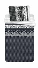 Komplet pościeli 4 szt. 140x200-2szt 70x90 - 2szt.Ornamenty biala z mikrofibry PB25 Komplet pościeli 4 szt. 140x200-2szt 70x90 - 2szt.Ornamenty biala z mikrofibry PB25