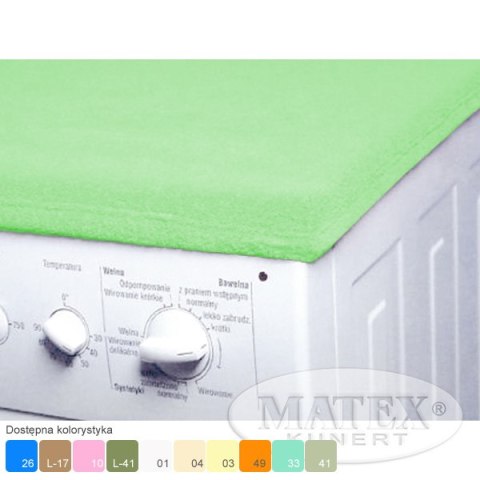Nakrycie na pralkę 50x60 zielone jabłuszko Matex Nakrycie na pralkę 50x60 zielone jabłuszko Matex