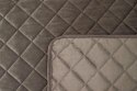 Narzuta dekoracyjna 200x220 Pierre taupe welurowa geometria Narzuta dekoracyjna 200x220 Pierre taupe welurowa geometria