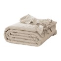 Narzuta z falbanką 240x260 Ruffy beżowa falbanka romby glamour dekoracyjna I2 Narzuta z falbanką 240x260 Ruffy beżowa falbanka romby glamour dekoracyjna I2