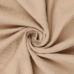Ochraniacz do łóżeczka Bump Air Muślin 180x30 ciemny beżowy