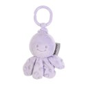 Ośmiorniczka z wibracjami zabawka zawieszka 20 cm Lapidou liliowa Nattou Ośmiorniczka z wibracjami zabawka zawieszka 20 cm Lapidou liliowa Nattou