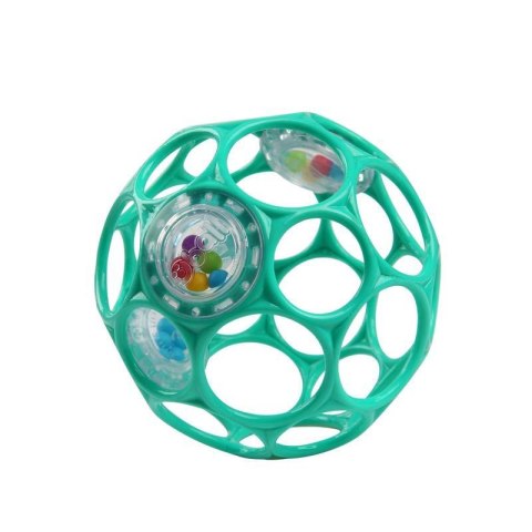 Piłka z grzechotką 10 cm miętowa 0m+ Oball Piłka z grzechotką 10 cm miętowa 0m+ Oball