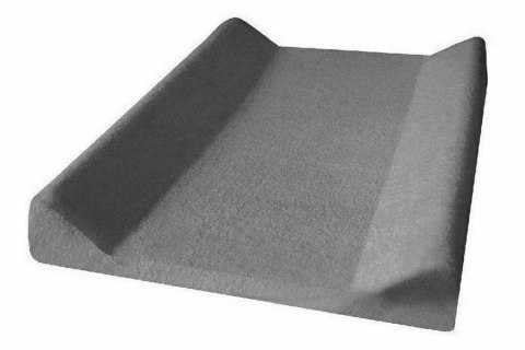 Pokrowiec na przewijak frotte z gumką 50/60x70/80 grafitowy 44 Pokrowiec na przewijak frotte z gumką 50/60x70/80 grafitowy 44
