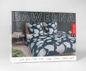Pościel bawełniana 140x200 granatowa biała liście miłorzębu 5106 A z jedną poszewką Bawełna 32 Pościel bawełniana 140x200 granatowa biała liście miłorzębu 5106 A z jedną poszewką Bawełna 32