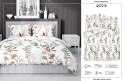 Pościel bawełniana 180x200 biała beżowa zielona kwiaty 4572 B bawełna 16 Pościel bawełniana 180x200 biała beżowa zielona kwiaty 4572 B bawełna 16