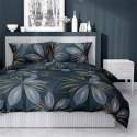 Pościel bawełniana 180x200 granatowa niebieska liście 4567 A Bawełna 16 Pościel bawełniana 180x200 granatowa niebieska liście 4567 A Bawełna 16